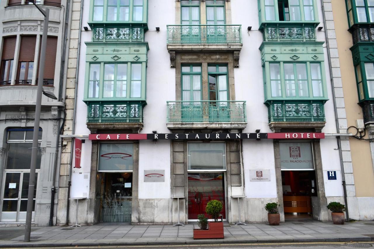 Hotel Alda Palacio Valdes Avilés Exteriör bild